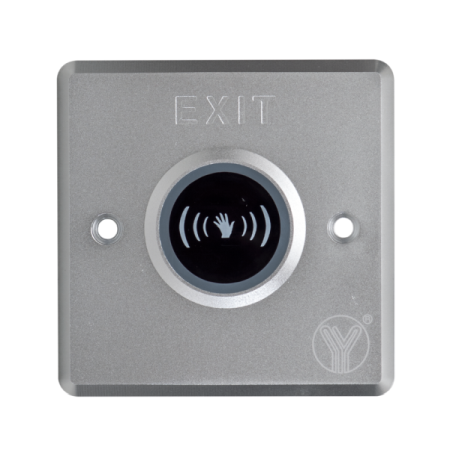 Accesorii Alarma - Buton de iesire incastrabil, fara atingere, cu infrarosu ISK-841C