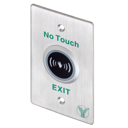 Accesorii Alarma - Buton de iesire incastrabil, fara atingere, cu infrarosu ISK-841D