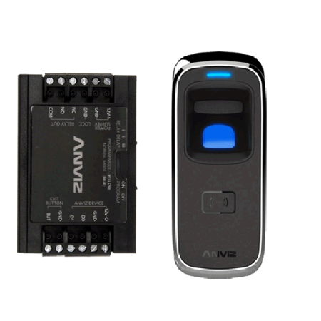 Sisteme de control acces si pontaj - Cititor/Controler de exterior cu amprenta si cartele RFiD FPA-M5