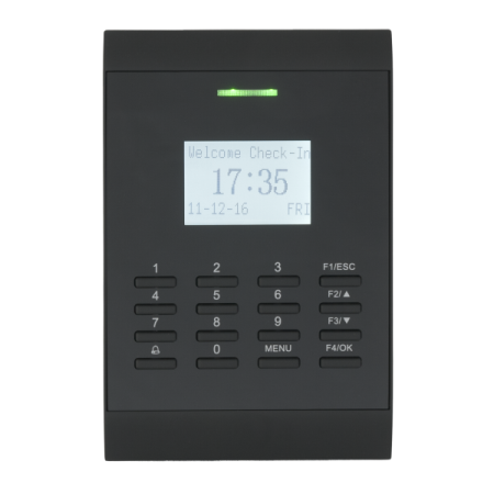 Control acces cu cartela - Controler de acces cu functie de pontaj , tastatura si cititor de proximitate incorporat RFAP-403