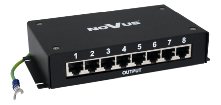 Protectii supratensiune - Dispozitiv pasiv de protectie la tensiune pentru 8 canale NVS-810E