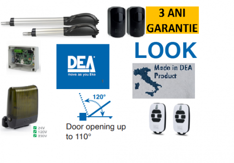 Automatizari porti batante - Kit automatizare poarta batanta DEA