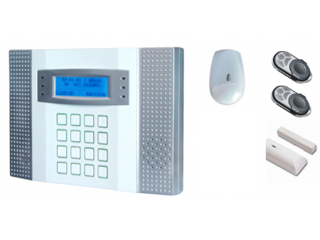 Accesorii Alarma - Kit sistem de alarma wireless cu comunicator telefonic pe linie fixa