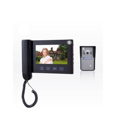 Kituri interfonie video si audio DIY - Kit videointerfon 1 familie cu monitor intern de 7" cu touchpad