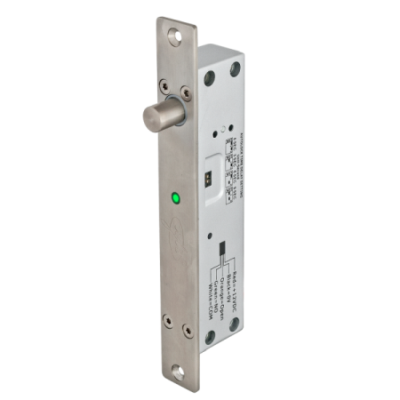 Yale electromagnetice - Minibolt electric fail-secure cu actiune magnetica si senzor YB-500B(LED)