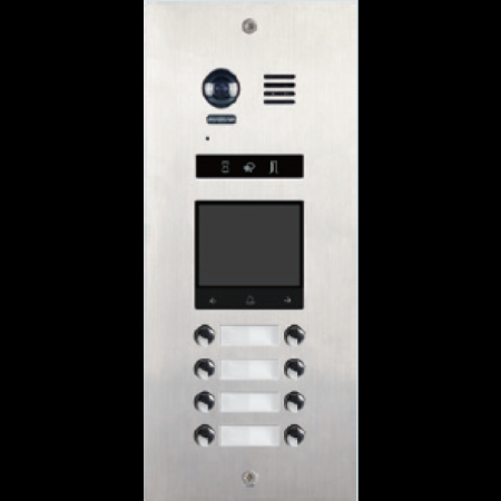 Videointerfoane scari de bloc - Panou de apel video modular cu camera wide angle DMR21-D8-F1