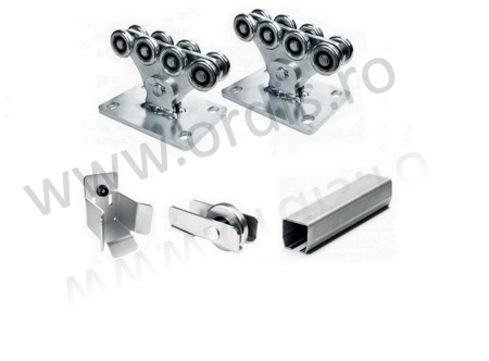 Sisteme de automatizari si feronerii porti - Set autoportant pentru porti in consola max 300 kg NZ08 KIT