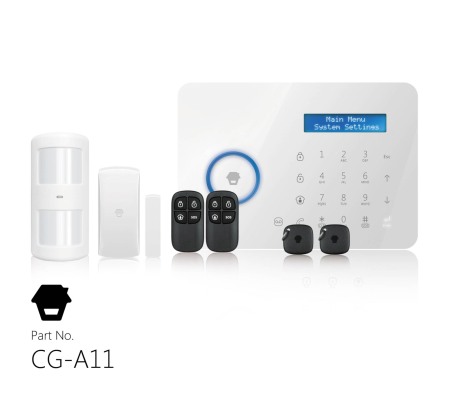 Sisteme de alarma - Sistem de alarma wireless Chuango PSTN/LCD/RFID  CG-A11