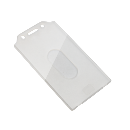 Accesorii control acces - Suport ecuson din vinil cu fete rigide , deschidere si prindere verticala CH-151V