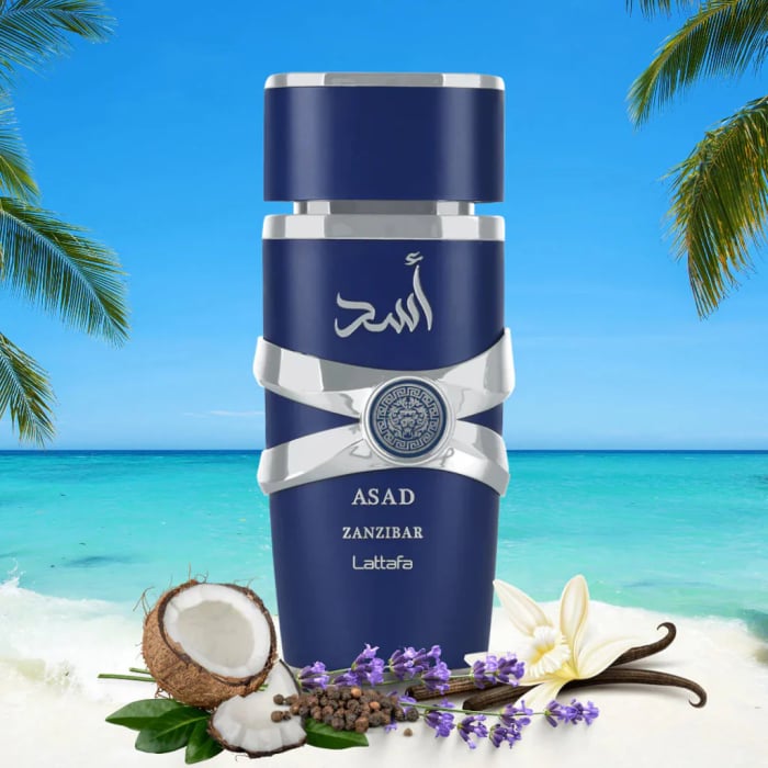 Lattafa Asad Zanzibar 100 ml inspirat de la Armani Privé Bleu Turquoise Giorgio Armani [3]