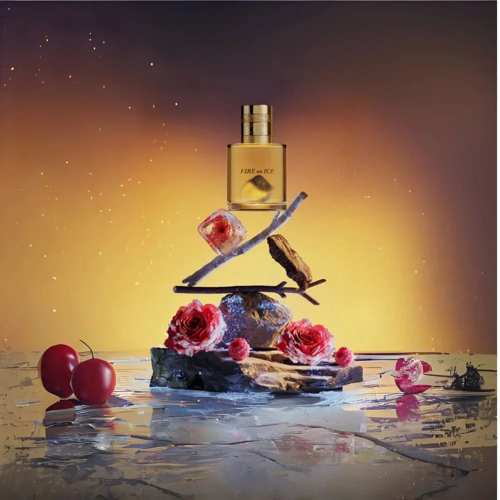 Lattafa Fire on Ice 110ml, Apa de Parfum, Unisex [2]