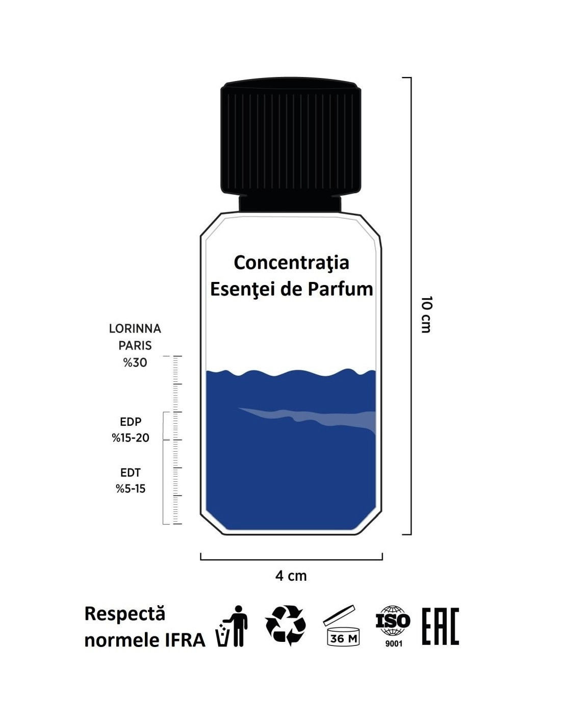 Lorinna Homme Intense Men,nr. 260, apa de parfum, de barbat, 50 ml [2]