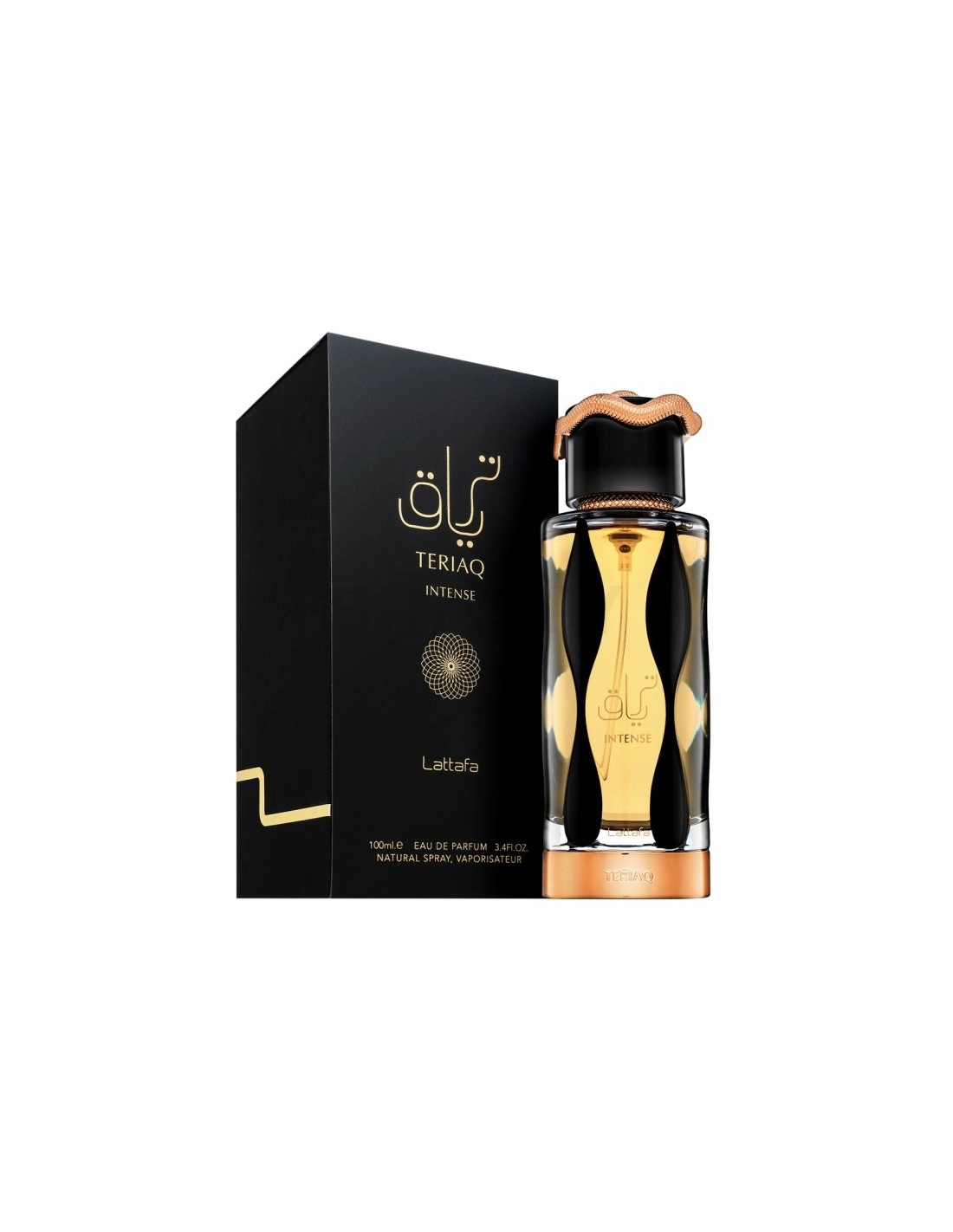 Parfumuri Unisex - Lattafa Teriaq Intense, apa de parfum, unisex, 100 ml