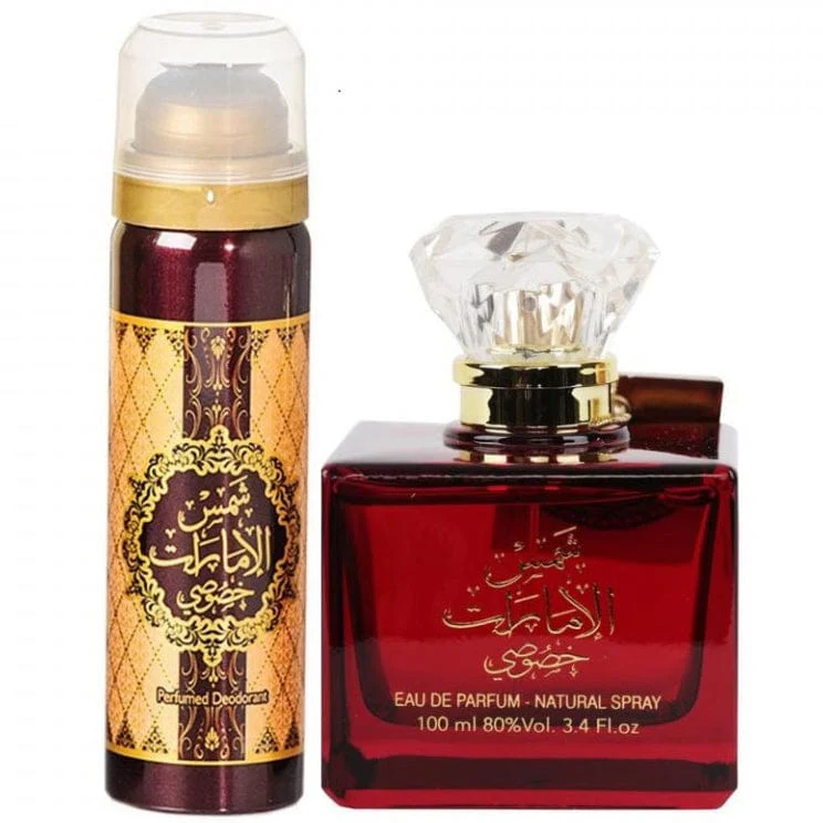 Parfumuri Unisex - Set cadou Shams al Emarat Khususi by Ard al Zaafaran - 100ml + 50ml