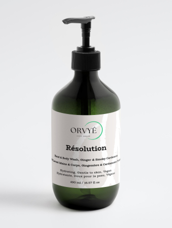Résolution - Hand & Body Wash, Ginger & Smoky Cardamom