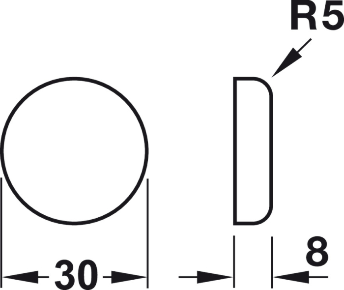 Capac cromat balama sticla [2]