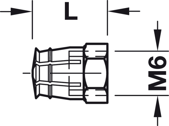 Mufa expandabila alama M6/Q8/11 mm [2]