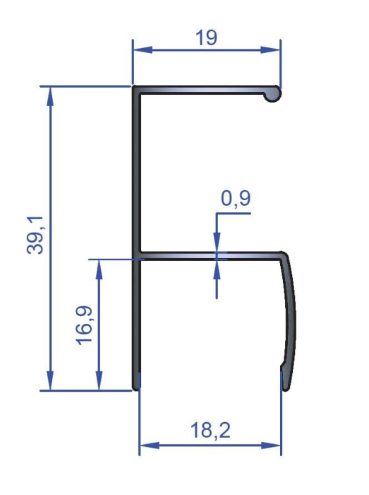 Profile Maner Y 2500MM [2]
