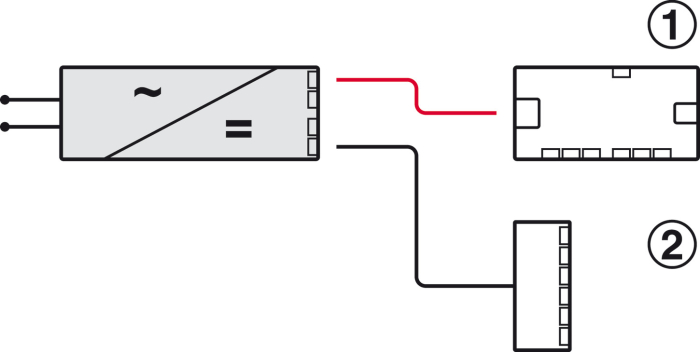 Transformator 40W Häfele Loox5 ECO, sistem 12 V, cu funcție întrerupător [2]