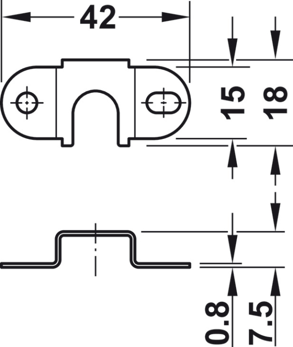 Yala front centralizata cu bara de 500 mm [5]