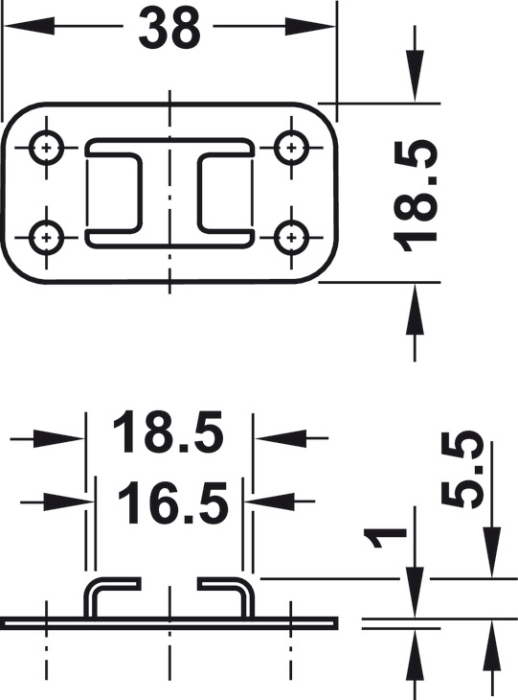 Yala front centralizata cu bara de 500 mm [4]