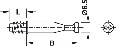 Bolt minifix s300 34/Q5/11 [1]