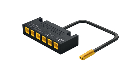 Led / Prize - Distribuitor Loox5 cu 6 ieșiri conectare directă, fără funcție întrerupător