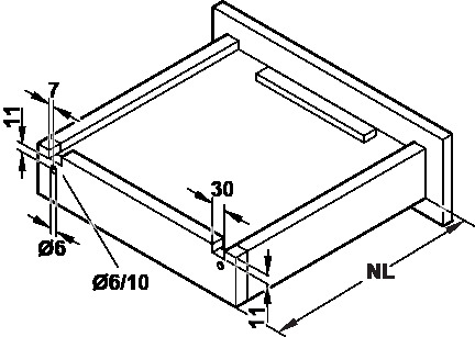 Glisiera ascunsa extractie totala cu amortizare UM A30 [2]