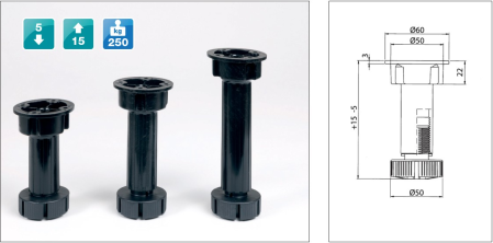 PICIOR NEGRU BUCATARIE VOLPATO [1]