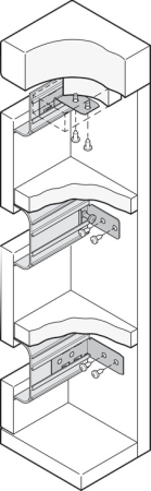 Profil mâner GOLA C orizontal Häfele [1]