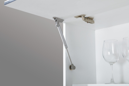 Sisteme de ridicare usi - Telescop gaz regular cu amortizare