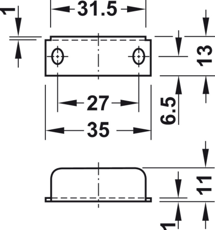 Yala front centralizata cu bara de 500 mm [1]