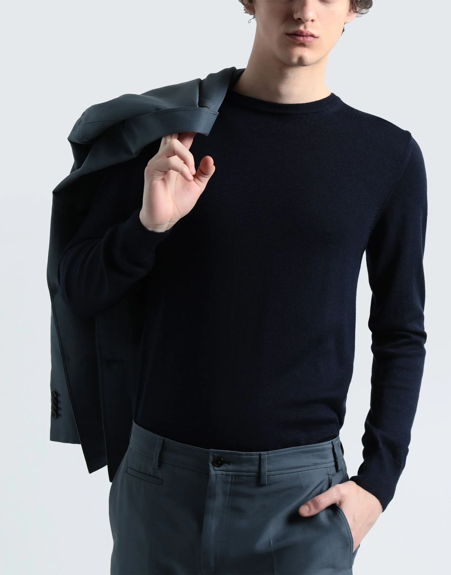 8byYOOX BLUZA SUBTIRE DIN LANA BARBATI [2]