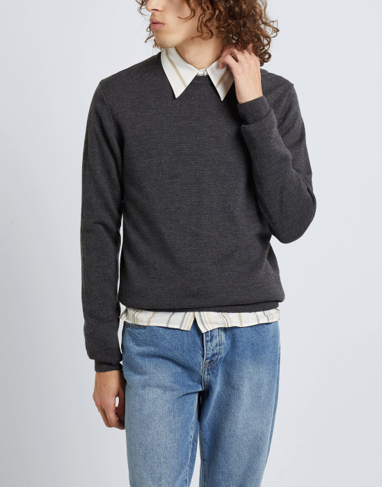 8byYOOX BLUZA SUBTIRE DIN LANA BARBATI [3]