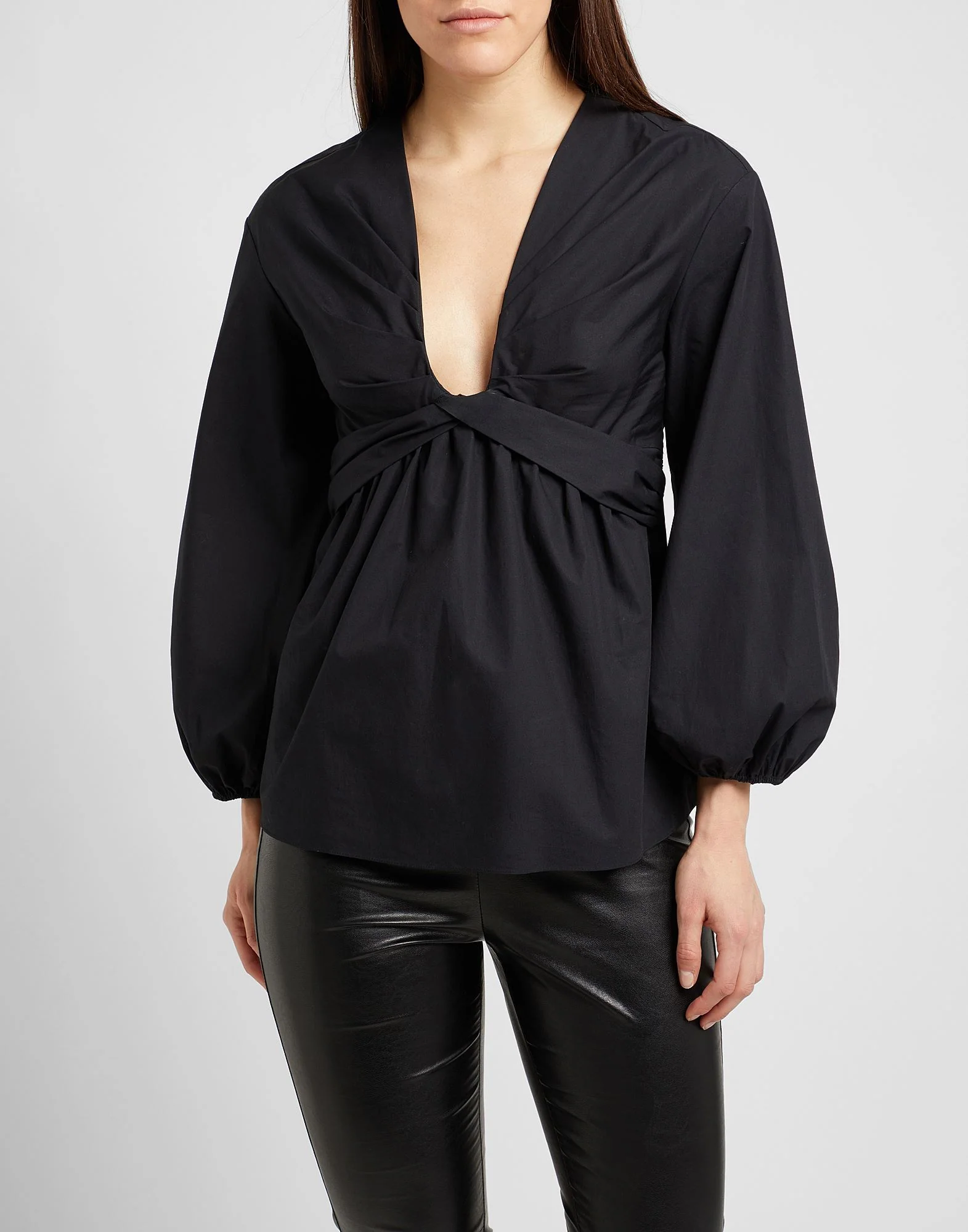 8byYOOX BLUZA TIP CAMASA DECOLTEU  FEMEI [2]