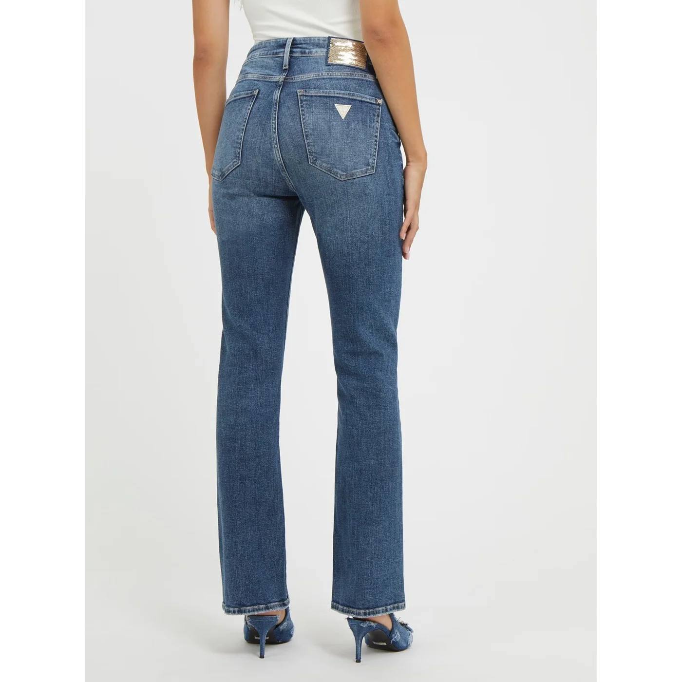 Blugi Femei Bootcut High Rise [2]