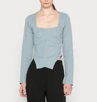 Bluza Femei Asimetrica tip Corset [2]