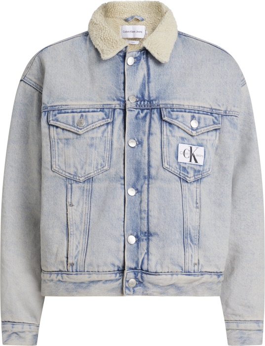 CALVIN KLEIN GEACA DENIM IMBLANITA OVER FEMEI [1]