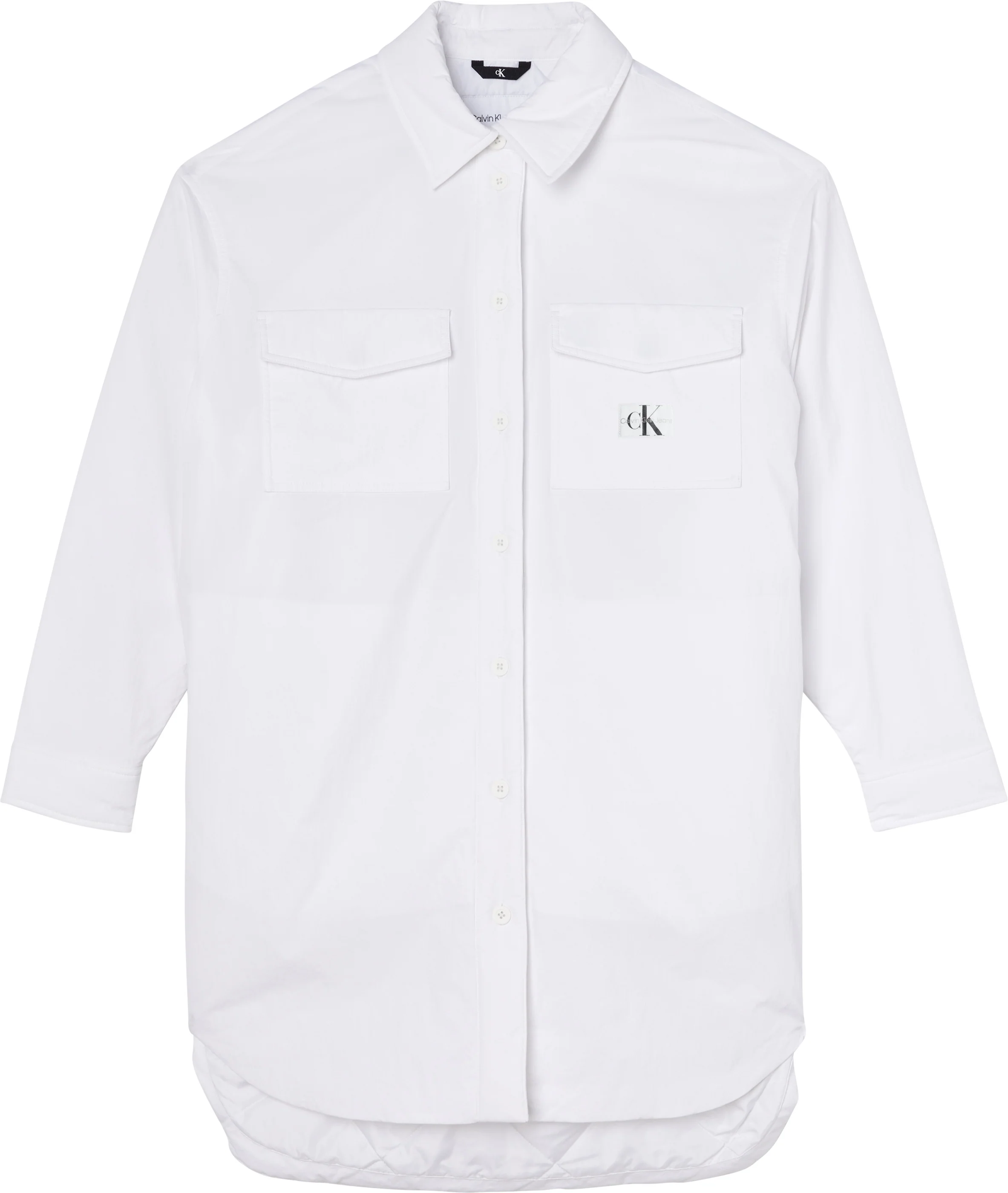 CALVIN KLEIN JACHETA LUNGA TIP CAMASA OVERSIZE FEMEI [1]