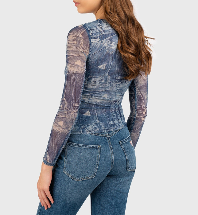 GUESS BLUZA CUT-OUT FEMEI [2]