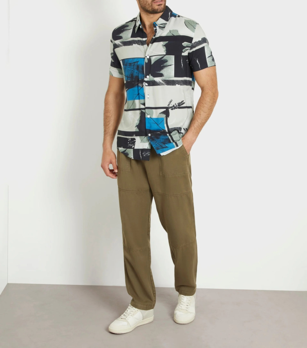 GUESS CAMASA MANECA SCURTA BARBATI [2]