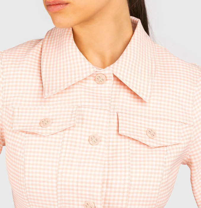 GUESS JACHETA LILIA VICHY FEMEI [2]