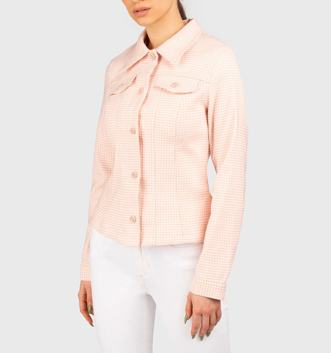 GUESS JACHETA LILIA VICHY FEMEI [1]