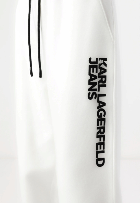 KARL LAGERFED JEANS PANTALONI SPORT TEXT LOGO FEMEI [2]