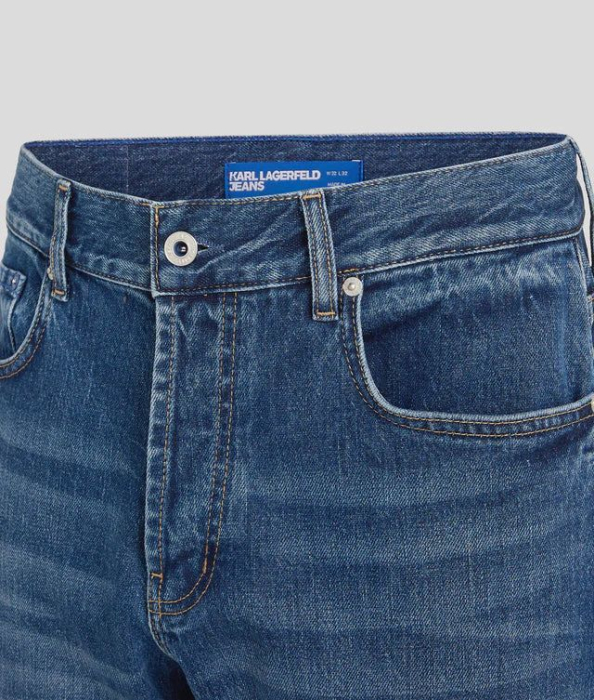 KARL LAGERFELD JEANS BLUGI CONICI REGULAR ROX BARBATI [3]