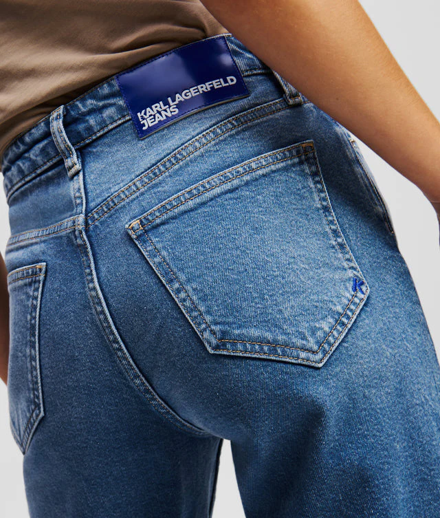KARL LAGERFELD JEANS BLUGI HIGH STRAIGHT FEMEI [3]