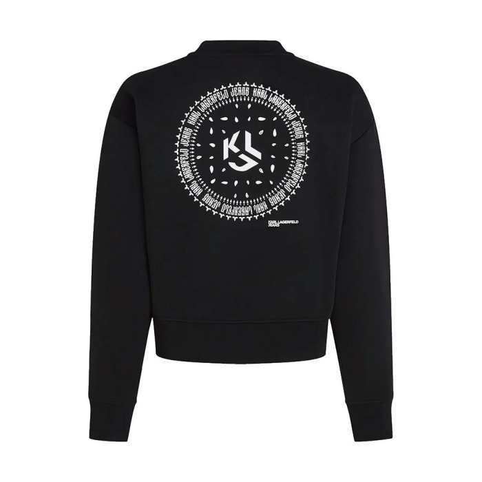 KARL LAGERFELD JEANS BLUZA REGULAR BANDANA FEMEI [2]