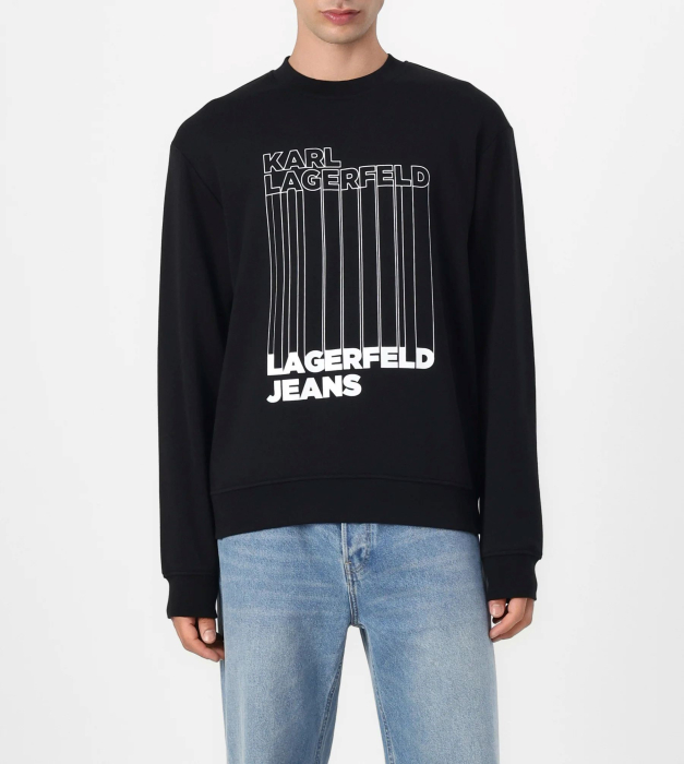 KARL LAGERFELD JEANS BLUZA REGULAR BARCODE BARBATI [2]