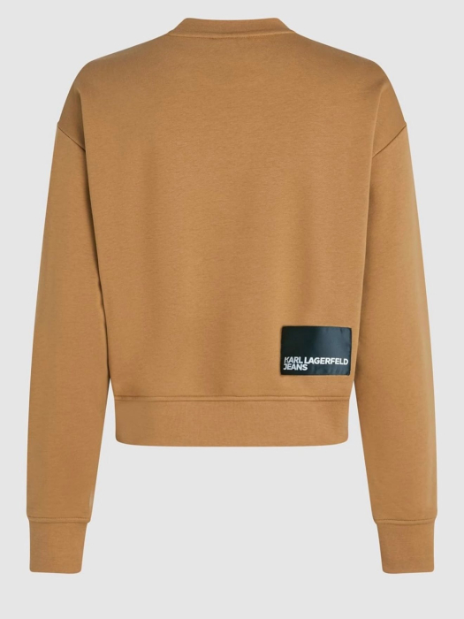 KARL LAGERFELD JEANS  BLUZA REGULAR ESSENTIAL LOGO FEMEI [2]