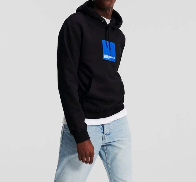 KARL LAGERFELD JEANS HANORAC GLUGA REGULAR LOGO BARBATI [3]